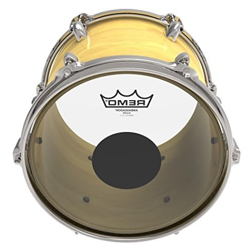 Remo Controlled Sound Clear Drum Head With Black Dot   16 Inch