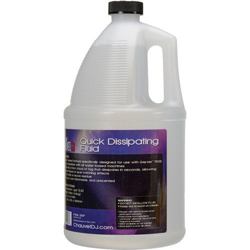 Chauvet Dj Qdf Quick Dissipating Fog Machine Fluid   1 Gallon | Fog Machines (Packaging May Vary)