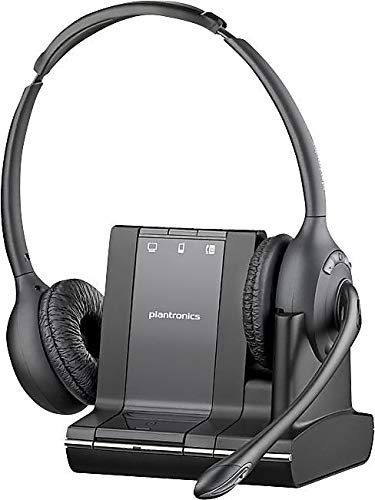 Plantronics Savi W720 Multi-Device Wireless Headset System - Us Warranty - Black