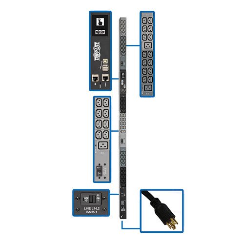 3Phase PDU Monitored 10kW 200