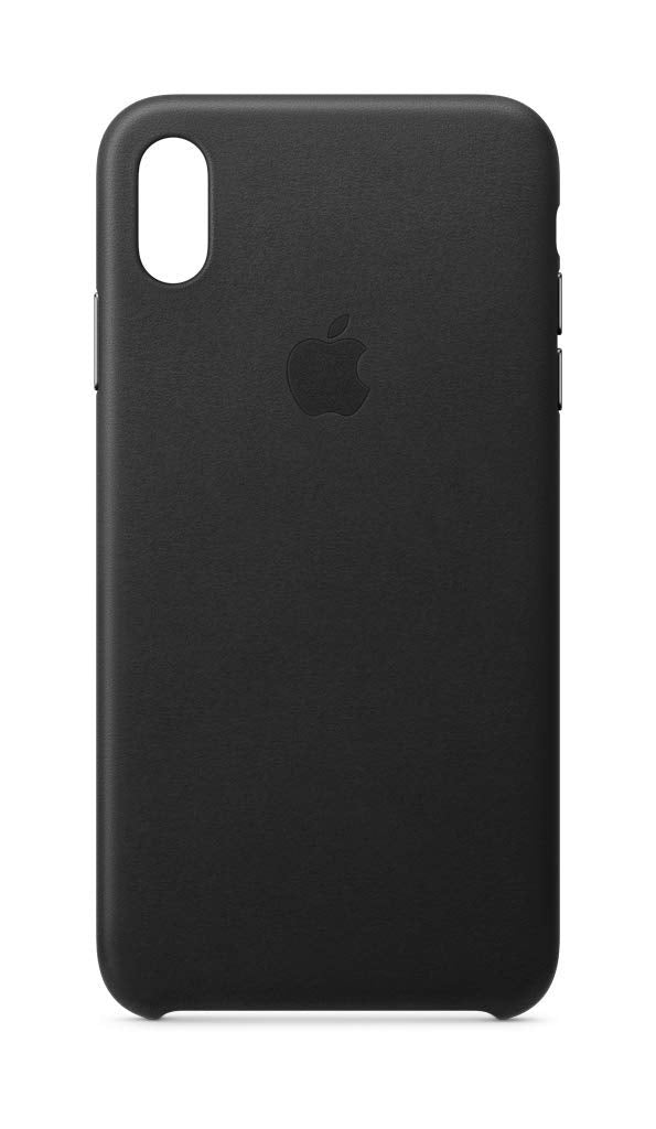 Apple iPhone Xs Max Leather Case - Black