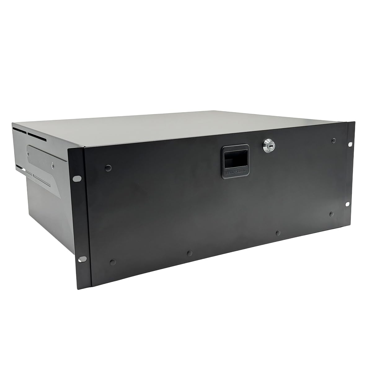 Penn Elcom 3234LK 4 Space (4U) Steel Rack Drawer with Slam Latch & Keyed Lock, 15.25 Inch Deep