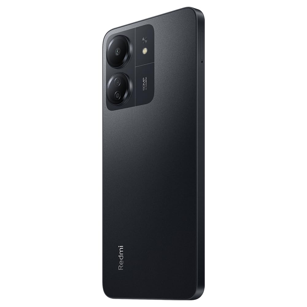 Xiaomi Redmi 13C 4G Lte (128Gb + 4Gb) Factory Unlocked Global Version Gsm 6.74' 50Mp Triple Camera (For Tello, Mint, Metro & Global) (Midnight Black)