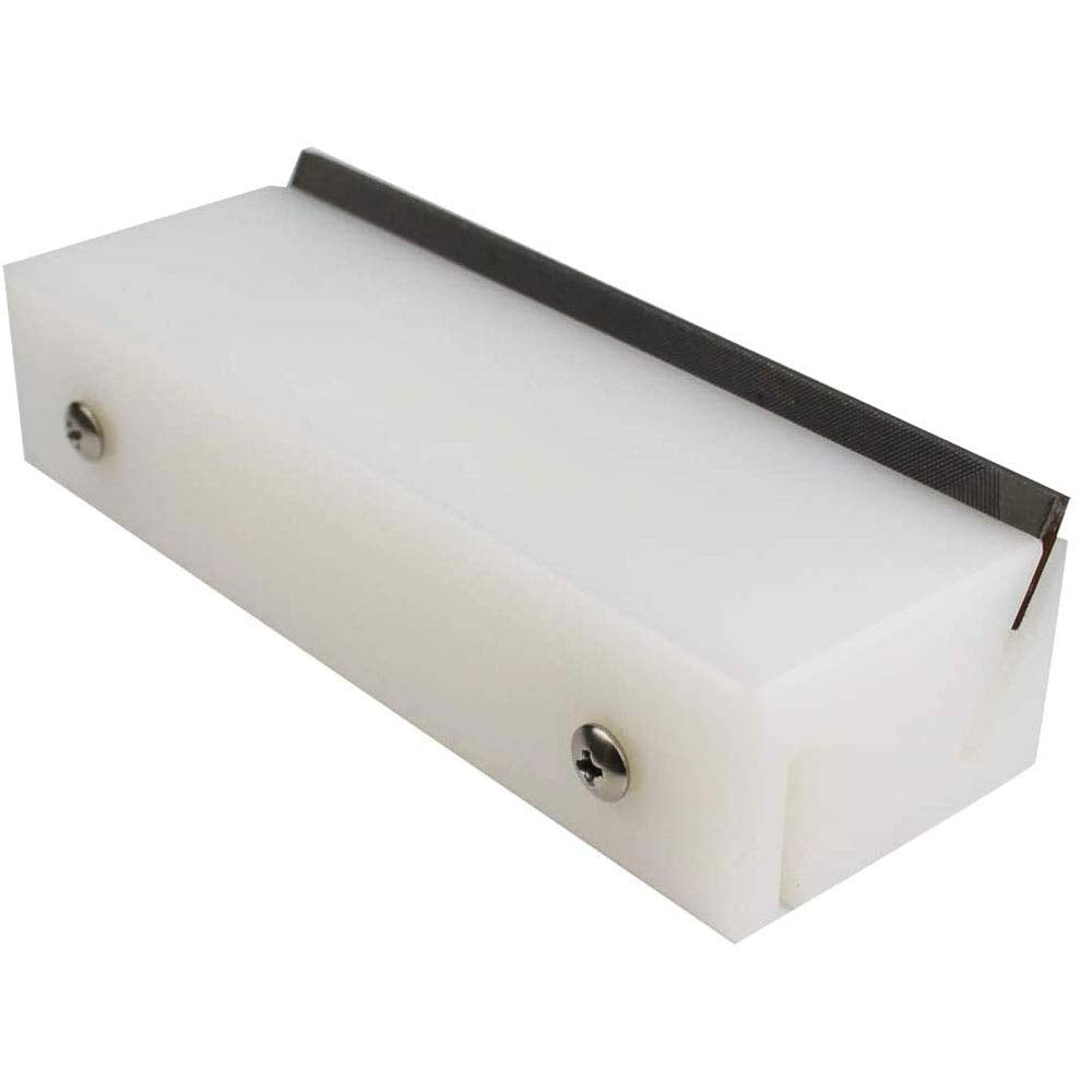 Tzong Fret Beveling File   Fret End Bevel Flush Files Angle Tool (36 And 90 Degrees)   Low Friction Fret Leveler 5.9'' X 1.5''