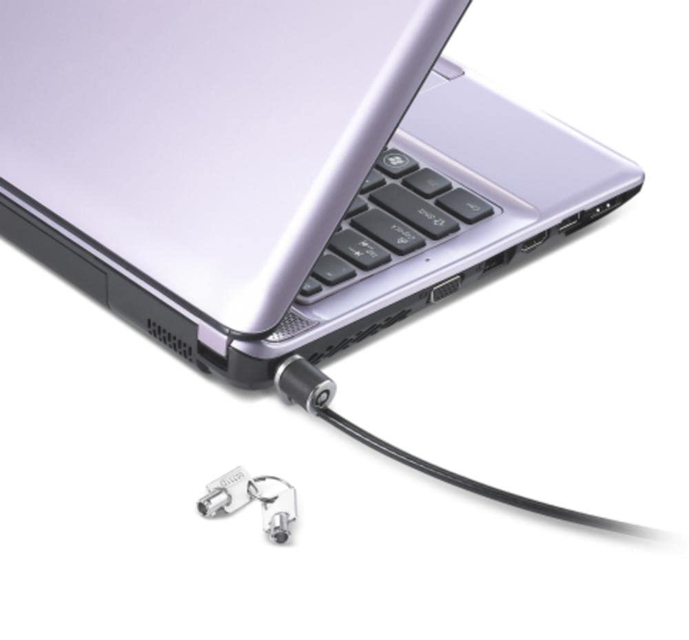 Lenovo Security Cable, Kensington Security Slot Lock 4.99-Feet Zinc Alloy Galvanized Steel (57Y4303)