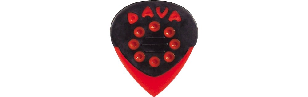 Dava Jazz Grips Pick 6 Pack 9024 Red