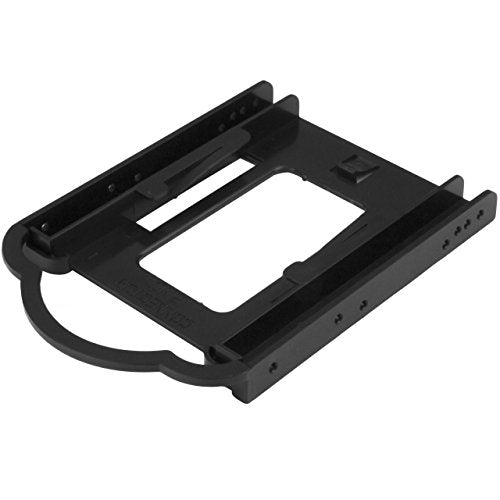 Startech.Com 2.5 Ssd/Hdd Mounting Bracket For 3.5 Drive Bay   5 Pack   Tool Less   Hard Drive Mounting Kit (Bracket125Ptp)