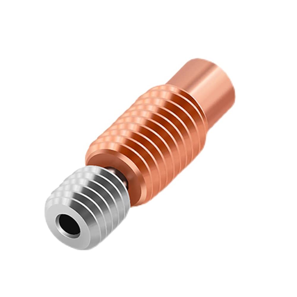Hocenway High Temperature Bimetal Copper Titanium Heatbreak Compatible With V6 Hotend Prusa I3 Mk3 Mk3S Volcano Hot End 3D Print