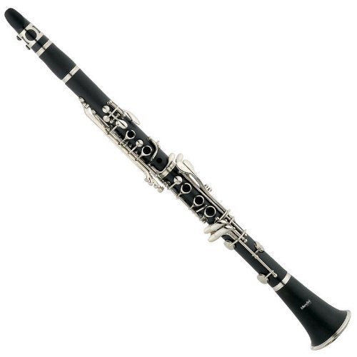 Mendini Mct E+Sd+Pb Black Ebonite Abs B Flat Clarinet With Case, Stand, Pocketbook, Mouthpiece, 10 Reeds And More