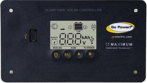 Go Power! Gp Pwm 30 Ul Bluetooth 30 Amp Solar Regulator