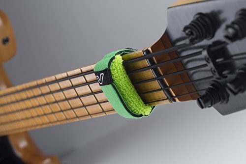 Gruv Gear Fretwraps Hd 3 Pack ''Leaf'' Guitar String Muters, Green, Small