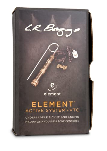 Lr Baggs Element Active System With Volume And Tone Control For Nylon String Guitar