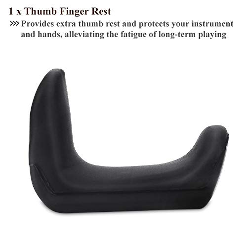 Rubber Clarinet Thumb Rest Cushion, Rubber Clarinet Thumb Rest Cushion Protector For Oboe Clarinet Instruments Within 1.45-1.75C