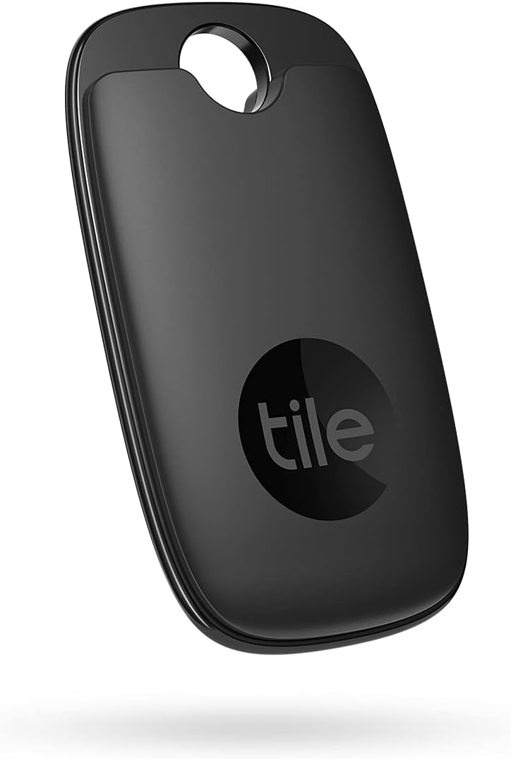 Tile Pro (2022) 1 Pack. Powerful Bluetooth Tracker, Keys Finder And Item Locator For Keys, Bags, And More; Up To 400 Ft Range. W