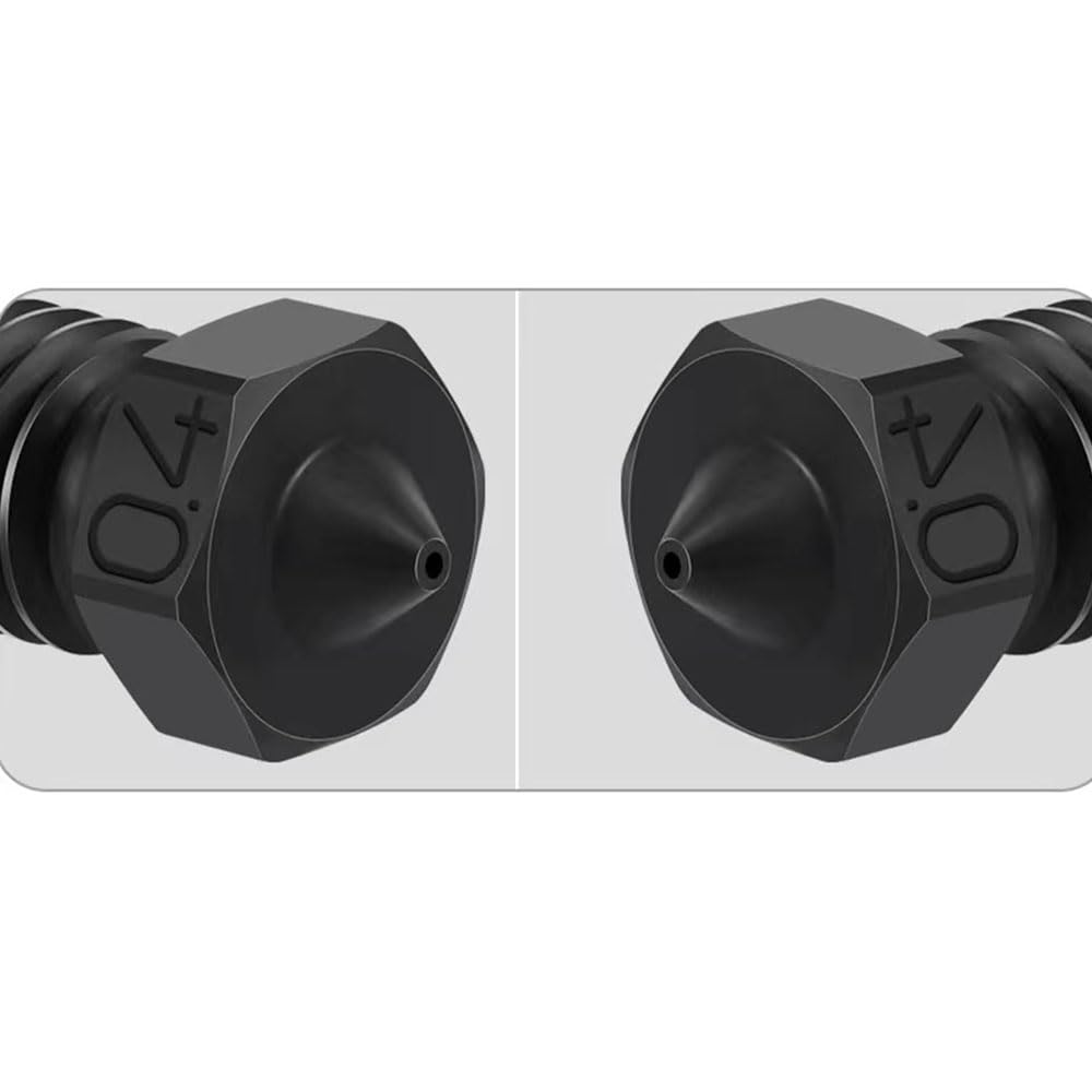 Hzdadeve Stainless Steel Nozzles 0.4Mm Thread Hardened Nozzles High Temperature Pointed Wear Resistant Nozzle For Anycubic Kobra