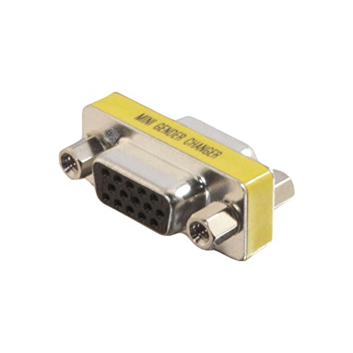 C2G/ Cables To Go 18962 Vga (Hd15) F/F Mini Gender Changer (Coupler)