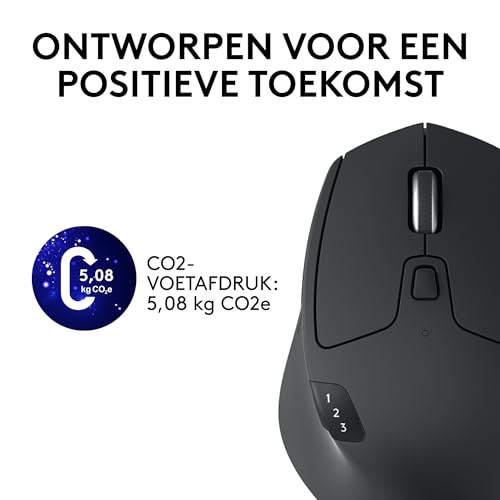 Logitech M720 Mouse, Wireless Black, Triathlon, 910-004791 (Black, Triathlon)