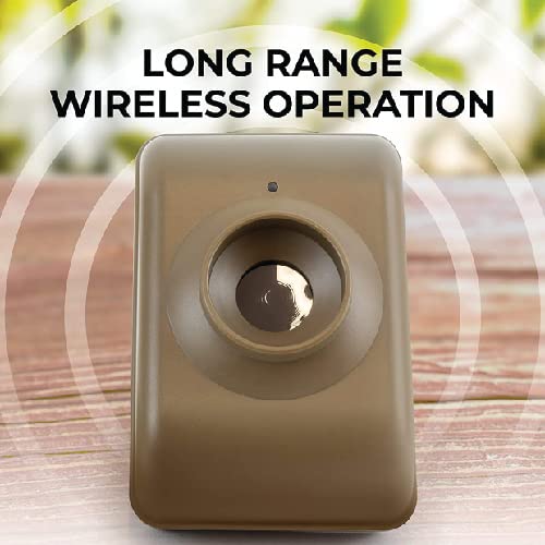 Dakota Alert Long Range Driveway Alarm Motion Detector   Dcma 4K Plus One Mile Wireless Range Alarm System   Dcmt 4000 Transmitter & Re 4K Plus Receiver Use Outdoors, Driveways, Entrances & Backyards