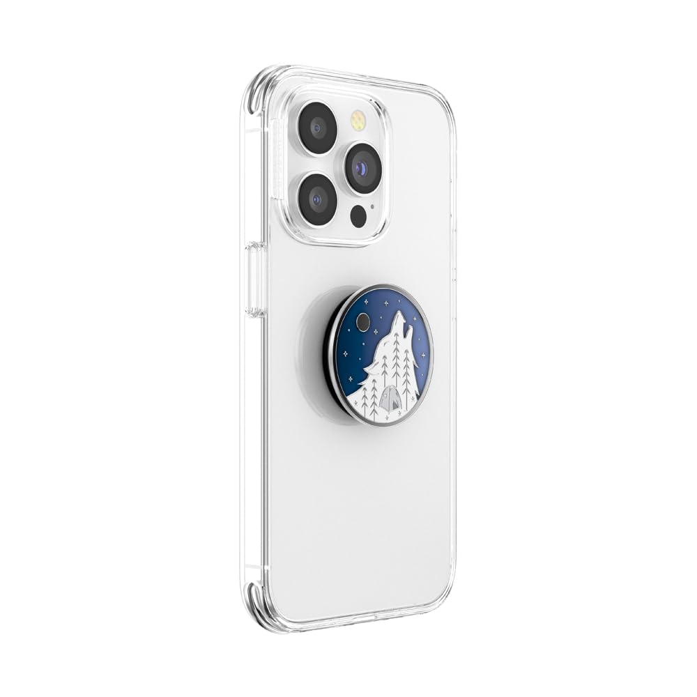 Popsockets Phone Grip With Expanding Kickstand   Enamel Howl