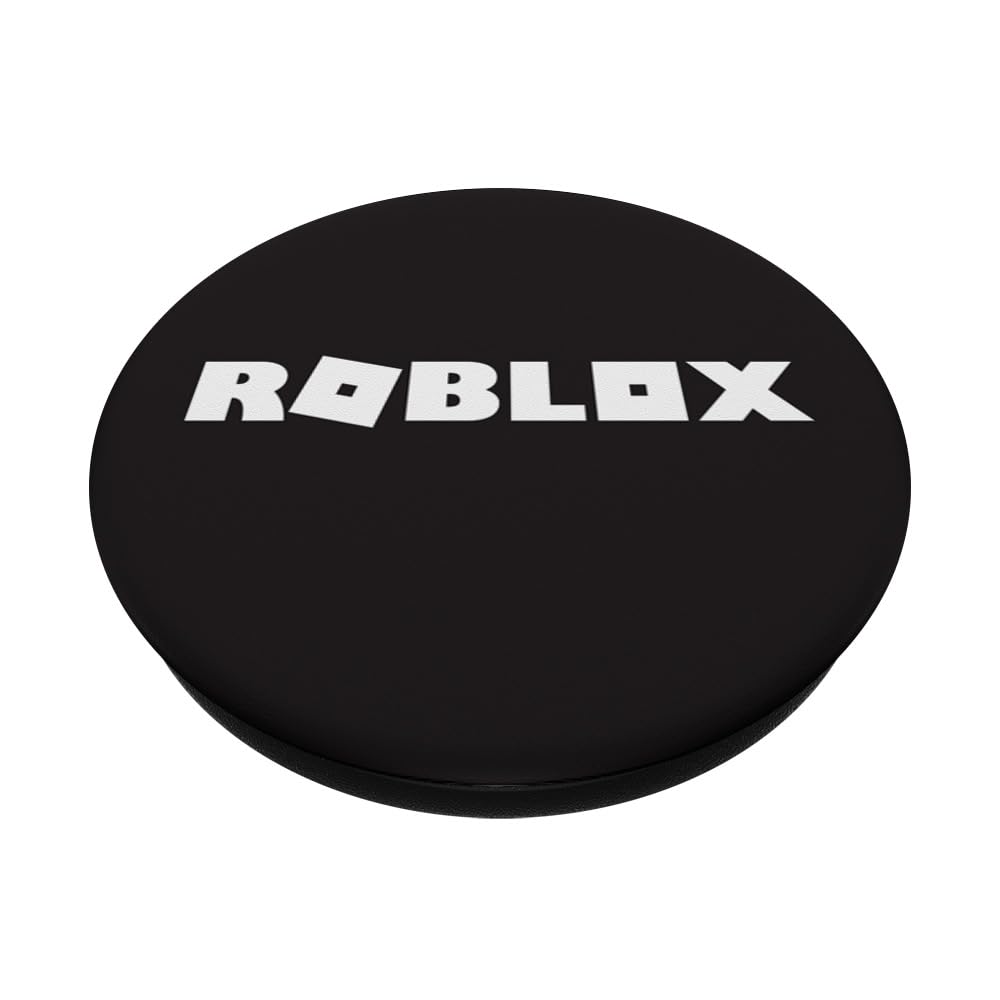 Roblox Logo, Black & White Popsockets Stand For Smartphones & Tablets Popsockets Popgrip: Swappable Grip For Phones & Tablets Po