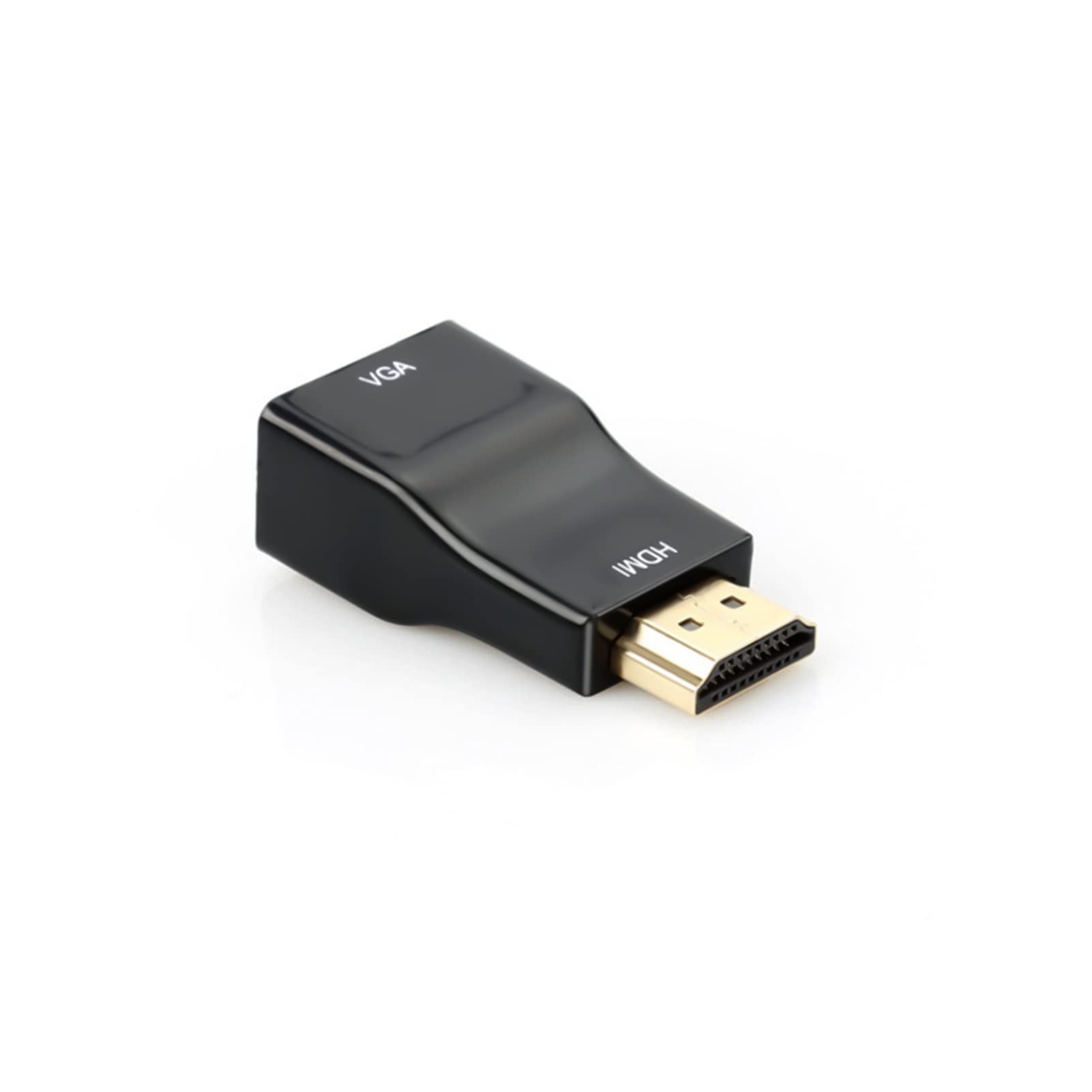 Urelegan Hdmi To Vga Adapter Converter, 1080P Male To Female Cord For Computer, Desktop, Laptop, Pc, Monitor, Projector, Hdtv, C