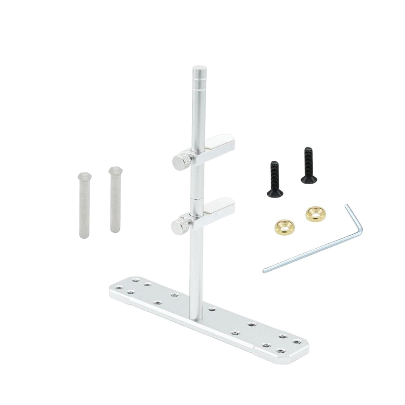 Atorse Graphics Card Support Lightweight Vertical Mount For Computer Pc Desktop Dual Silver