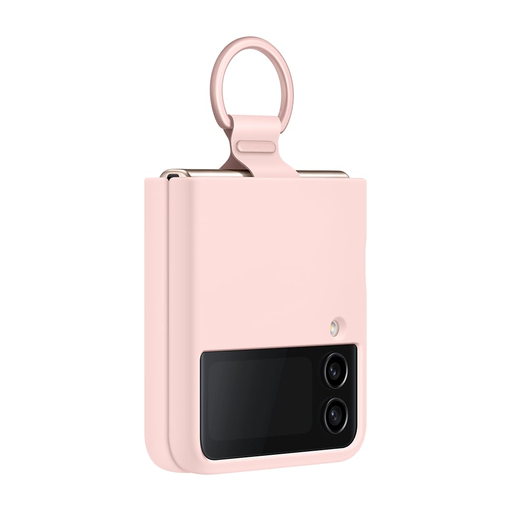 Samsung Official Silicone Ring Case - For Samsung Galaxy Z Flip 4 - (Pink), Ef-Pf721Tpegww