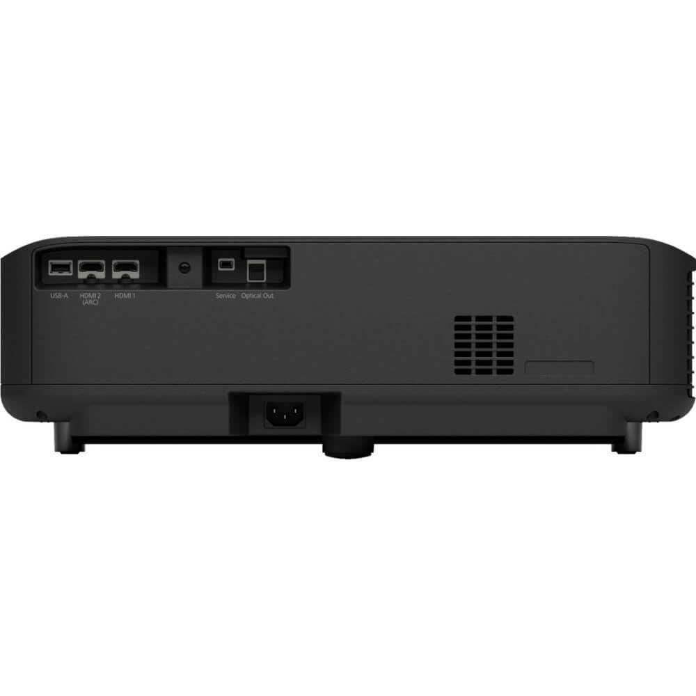 Epson EpiqVision Ultra Short Throw Projector, 3600 Lumens, HDR, Android TV, Black, Model V11HA07120