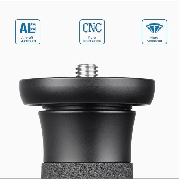 Leofoto Mp 284 Cf Monopod Carbon Fiber 65'' Tall 4 Section