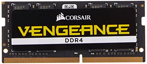 Corsair Vengeance 32Gb (2 X 16Gb) 260-Pin So-Dimm Ddr4 3000 (Pc4 24000) Laptop Memory Model Cmsx32Gx4M2A3000C18