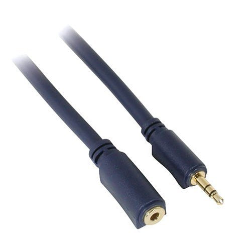 C2G 3Ft Velocity 3.5Mm M/F Stereo Audio Extension Cable
