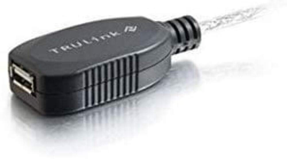 C2G Usb 2.0 A Male To A Female Active Extension Cable   Usb Cable ... (39000)