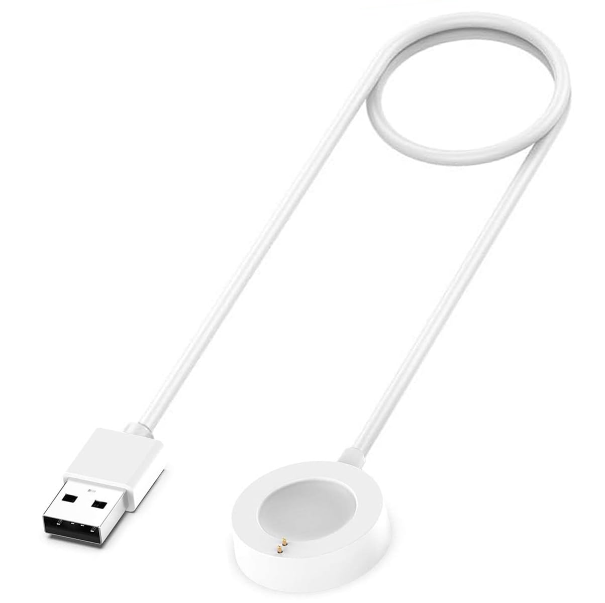 Charger For Fossil Gen 6/5/4/Sport, For Michael Kors Gen 6/5E/ 5/4 Smart Watch Magnetic Charging Cable (1, White)