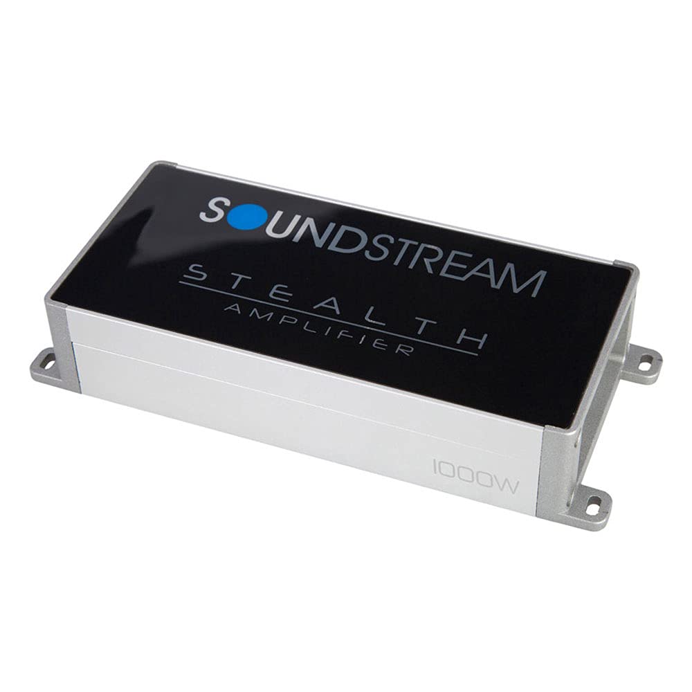 Soundstream St2.1000D Stealth Series 1000W Class D 2 Channel Amplifier