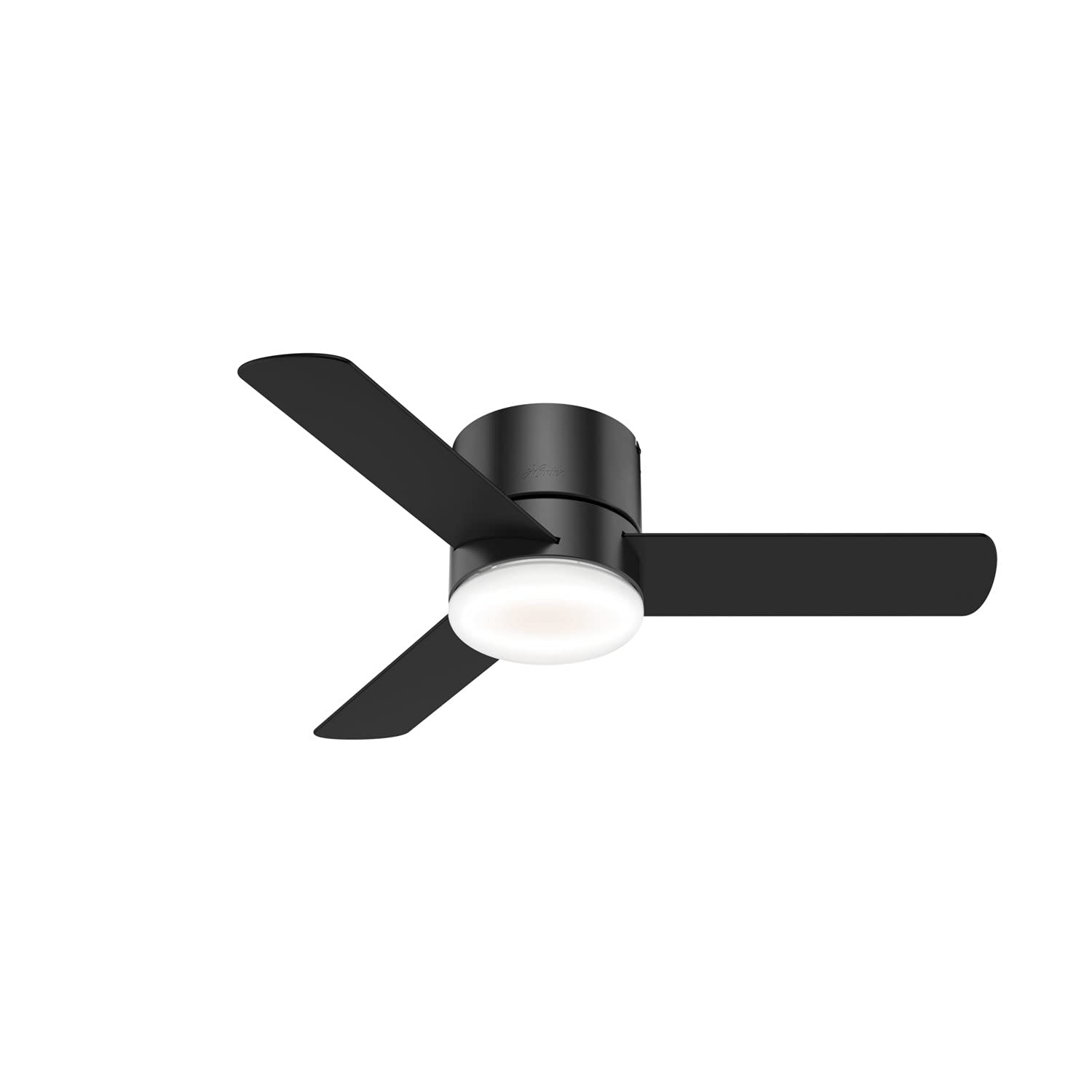 Hunter 59453 Minimus Ceiling Fan 44 Inches Matte Black