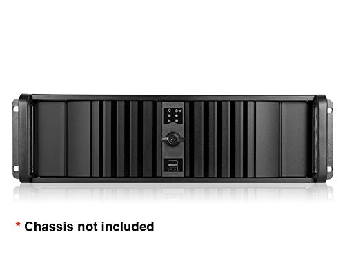 Istarusa Dd 300 Sea Black 3U Compact Stylish Rack Mount Chassis With Sea Bezel   Black