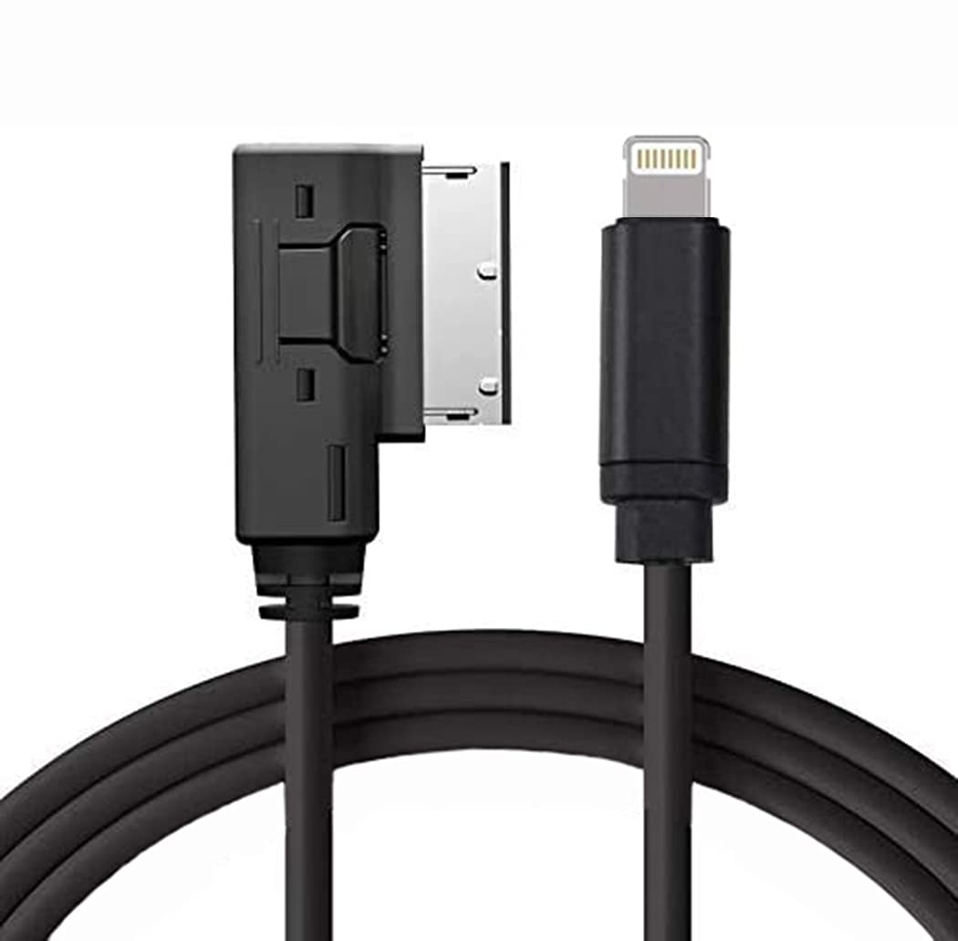 Wahbite AMI MMI MDI Aux Interface Adapter Cord for iPhone 13 12 11 Xs Max XR X 8 7 6 Compatible with Audi A3/A4/A5/A6/A8/S4/S6/S