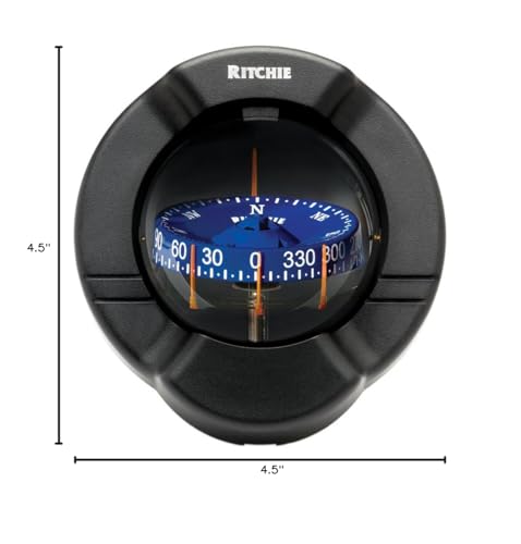 Ritchie Ritchie Ss Pr2 Supersport Dash Mount Compass   Black / Ss Pr2 /