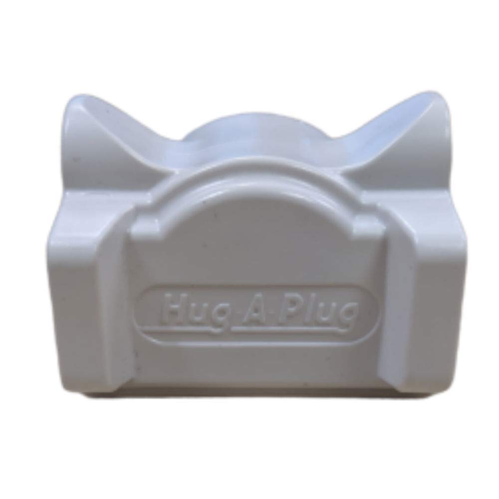 Hug A Plug Dual Outlet Wall Adapter, 6 Pack White