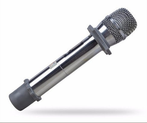 Ytykinoy 6 Sets Wireless Handheld Microphone Shakeproof Anti-Rolling Mic Protection Silicone Ring & Bottom Rod Sleeve Holder Sta