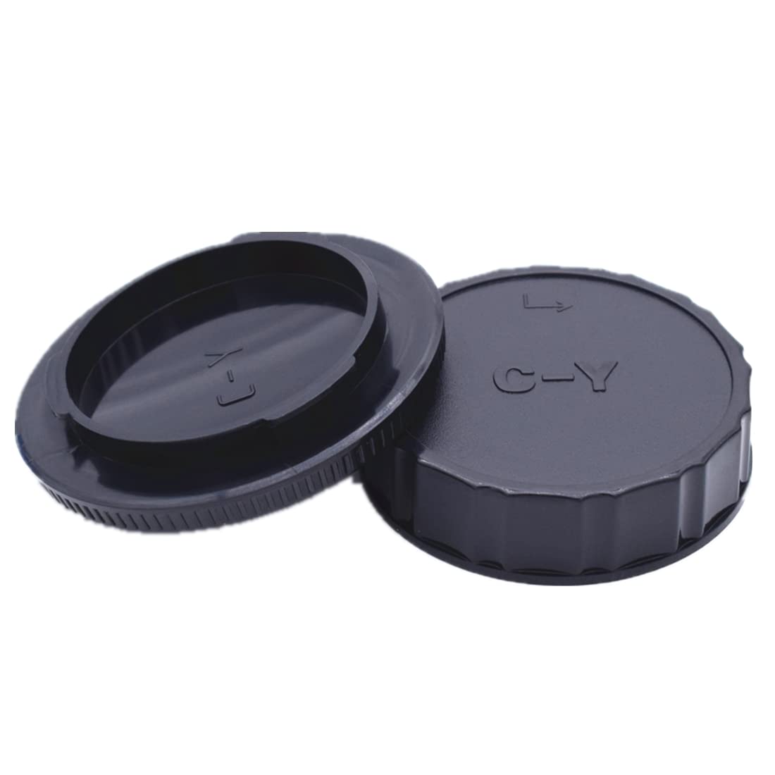 C/Y Camera Body And Rear Lens Caps,Compatible With For Contax Yashica C/Y Mount Lens&Cameras