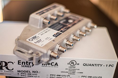 Ppc Entry Series Active Return 9 Port Moca Amplifier Model: Ppc 9M U/U