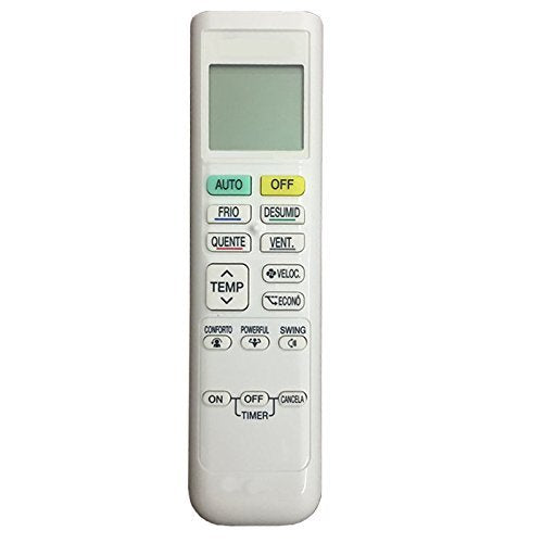 Rcecaoshan Replacement Daikin Air Conditioner Remote Control Ftk09Nmvju Ftx09Nmvju Ftk12Nmvju Ftx12Nmvju Ftk18Nmvju Ftx18Nmvju Ftk24Nmvju Ftx24Nmvju