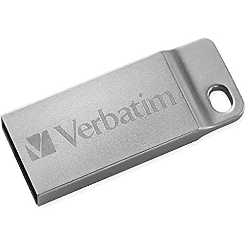 Verbatim 32Gb Metal Executive Usb Flash Drive   Silver   98749