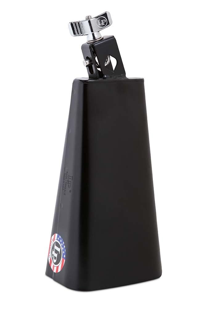 Latin Percussion LP205 Timbale Cowbell,Black,Brown,Silver