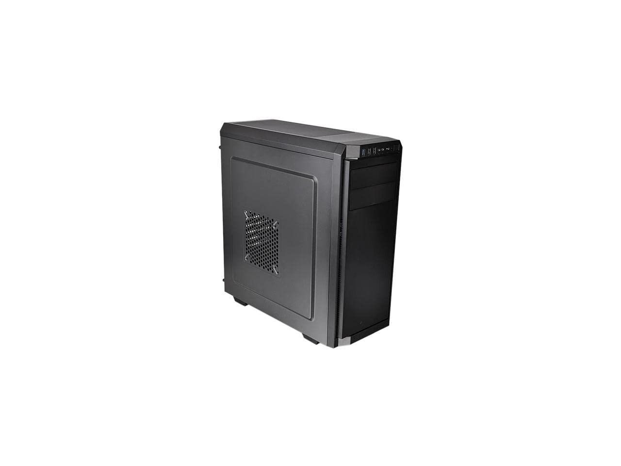 Thermaltake V100 Atx Mid Tower Pc Case Black (Mpn: Ca 1K7 00M1Nn 01) Wo Psu