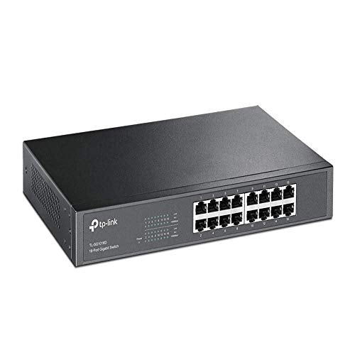 Tp Link Gigabit Desktop Switch 16Port 16/10/100/1000M & Metal Case (135604C)