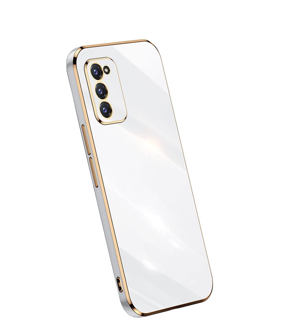 Sunswim Compatible With Galaxy S20 Fe Case Cover Cute Full Camera Lens Protection & Electroplate Shockproof Edge Bumper Soft Tpu