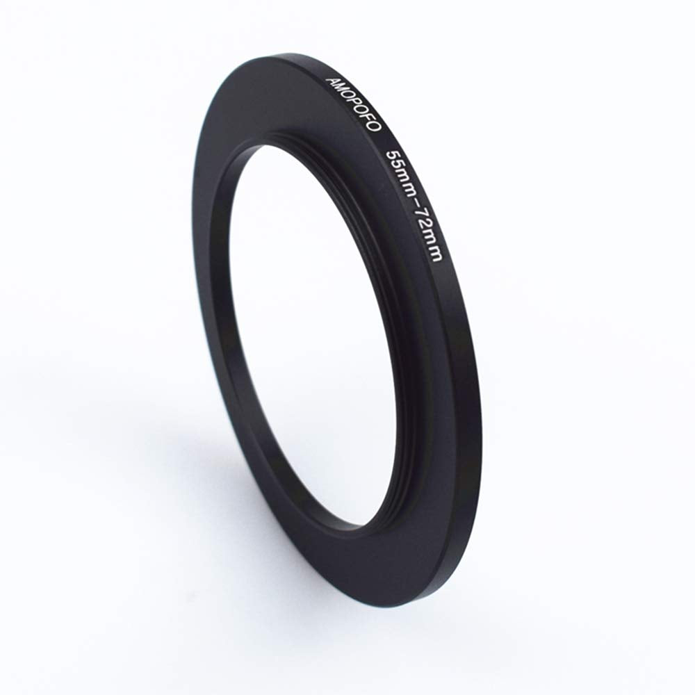 55Mm To 72Mm Step Up Ring Filter Adapter/55Mm To 72Mm Camera Filter Ring For 72Mm Uv,Nd,Cpl,Metal Step Up Ring