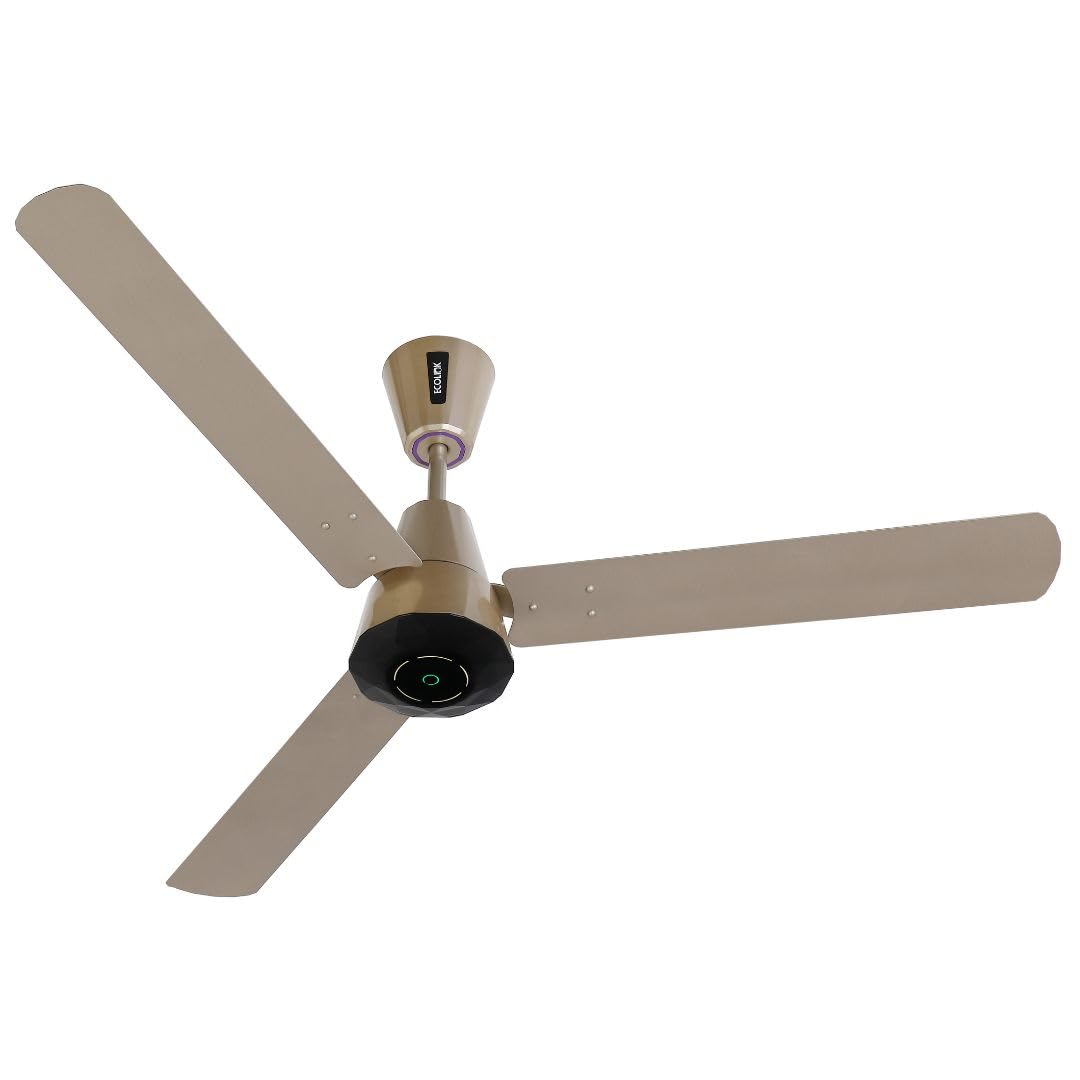 Ecolink Airojewel 1200Mm Bldc Ceiling Fan With Remote Control|Bee 5 Star Rated Energy Efficient Ceiling Fan|High Air Delivery Wi
